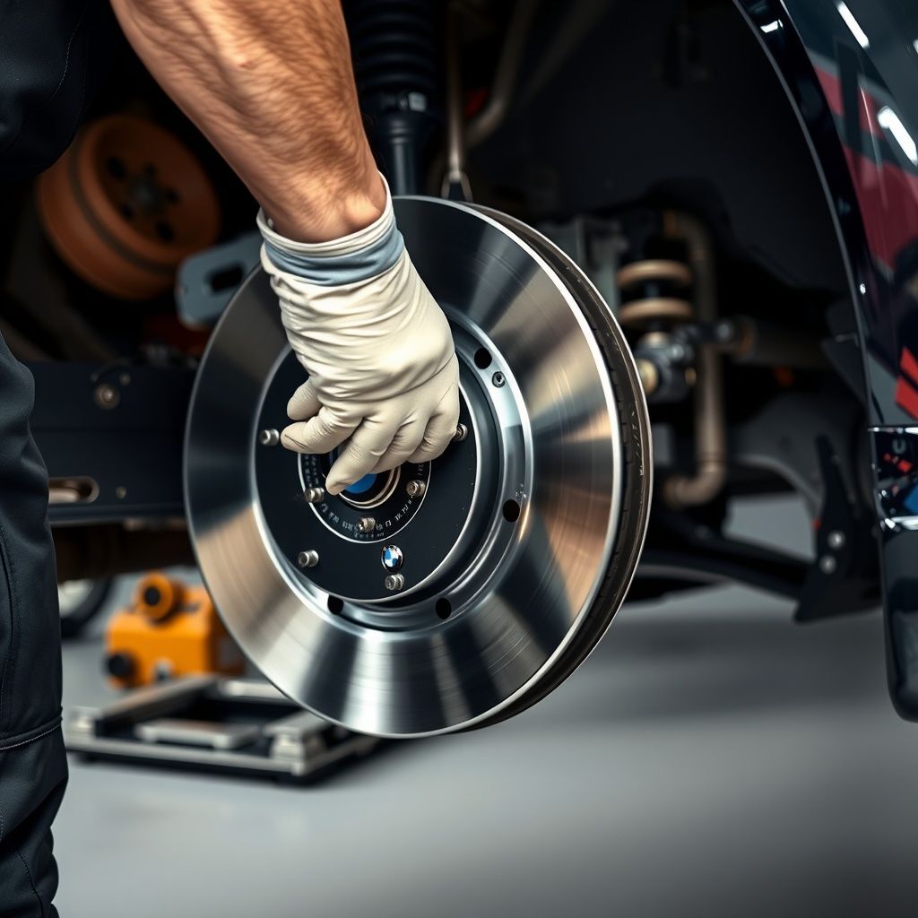 Professional brake disc service